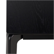 Safavieh Hammis Extendable Wood Dining Table in Black