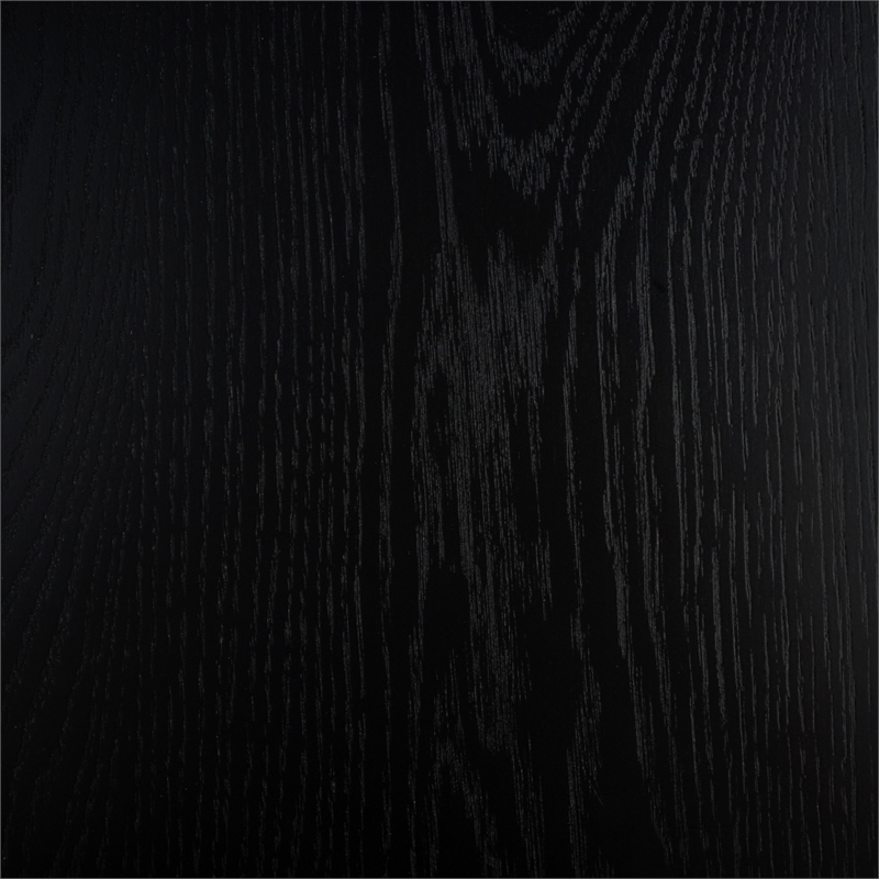 Safavieh Hammis Extendable Wood Dining Table in Black