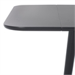 Safavieh Damarius Wood Drop Leaf Table in Black