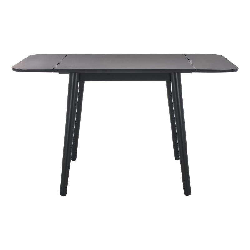 Safavieh Damarius Wood Drop Leaf Table in Black