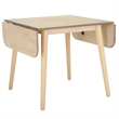 Safavieh Damarius Wood Drop Leaf Table in White