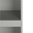 Safavieh Shafa Wood Bookcase with Drawer in Light Gray