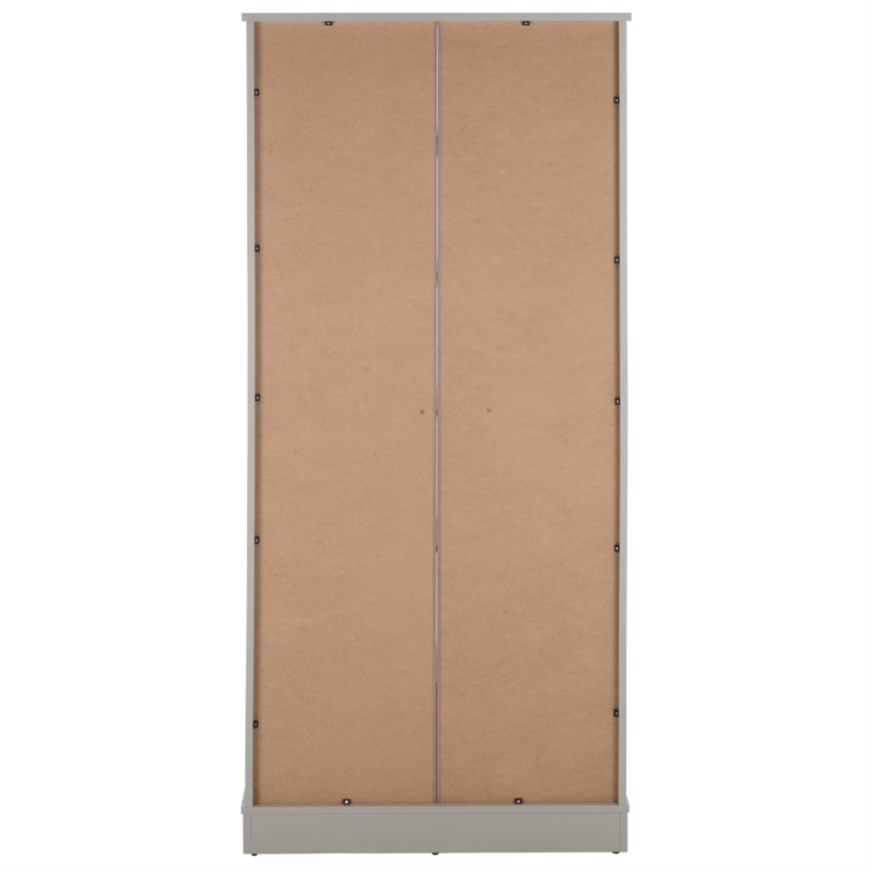 Safavieh Shafa Wood Bookcase with Drawer in Light Gray