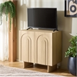 Safavieh Simi Compact Wood Sideboard/Media Stand in Natural