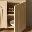 Safavieh Simi Compact Wood Sideboard/Media Stand in Natural