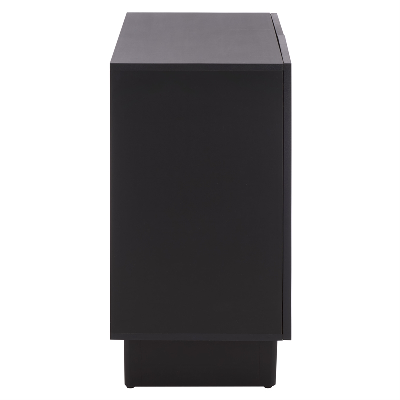 Safavieh Simi Compact Wood Sideboard/Media Stand in Black