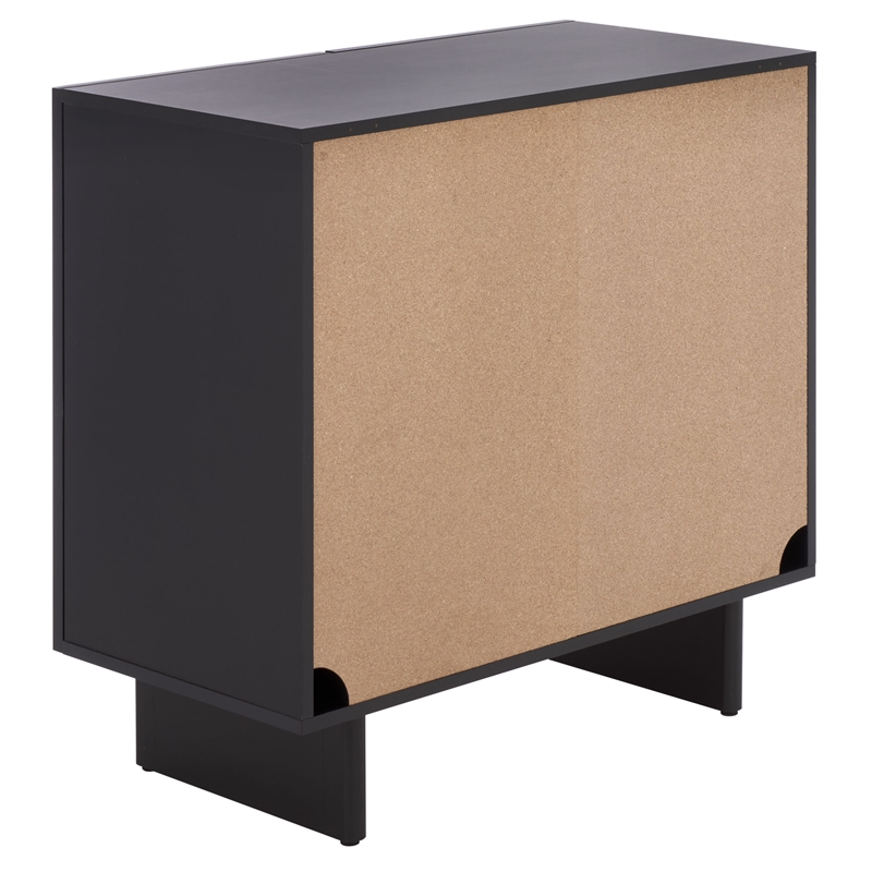 Safavieh Simi Compact Wood Sideboard/Media Stand in Black