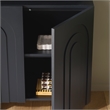 Safavieh Simi Compact Wood Sideboard/Media Stand in Black