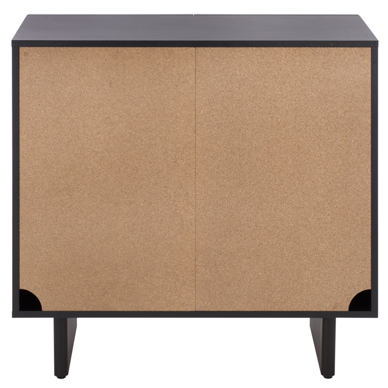 Safavieh Simi Compact Wood Sideboard/Media Stand in Black