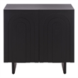 Safavieh Simi Compact Wood Sideboard/Media Stand in Black