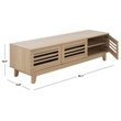 Safavieh Zulie Wood Sideboard/Media Stand in Natural