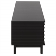 Safavieh Zulie Wood Sideboard/Media Stand in Black