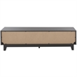 Safavieh Zulie Wood Sideboard/Media Stand in Black