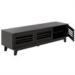 Safavieh Zulie Wood Sideboard/Media Stand in Black