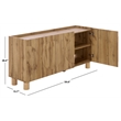 Safavieh Marrero Wood Sideboard/Media Stand in Oak