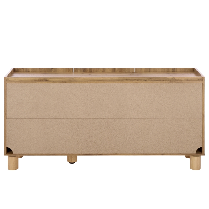 Safavieh Marrero Wood Sideboard/Media Stand in Oak