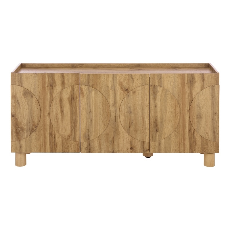 Safavieh Marrero Wood Sideboard/Media Stand in Oak
