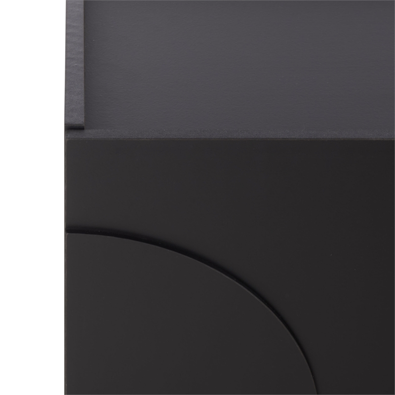 Safavieh Marrero Wood Sideboard/Media Stand in Black