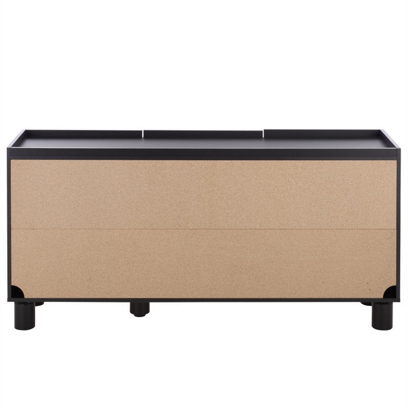 Safavieh Marrero Wood Sideboard/Media Stand in Black