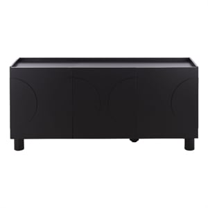 Safavieh Marrero Wood Sideboard/Media Stand in Black