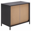 Safavieh Donahue Wood Sideboard/Media Stand in Black / Black