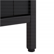 Safavieh Donahue Wood Sideboard/Media Stand in Black / Black