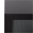 Safavieh Donahue Wood Sideboard/Media Stand in Black / Black