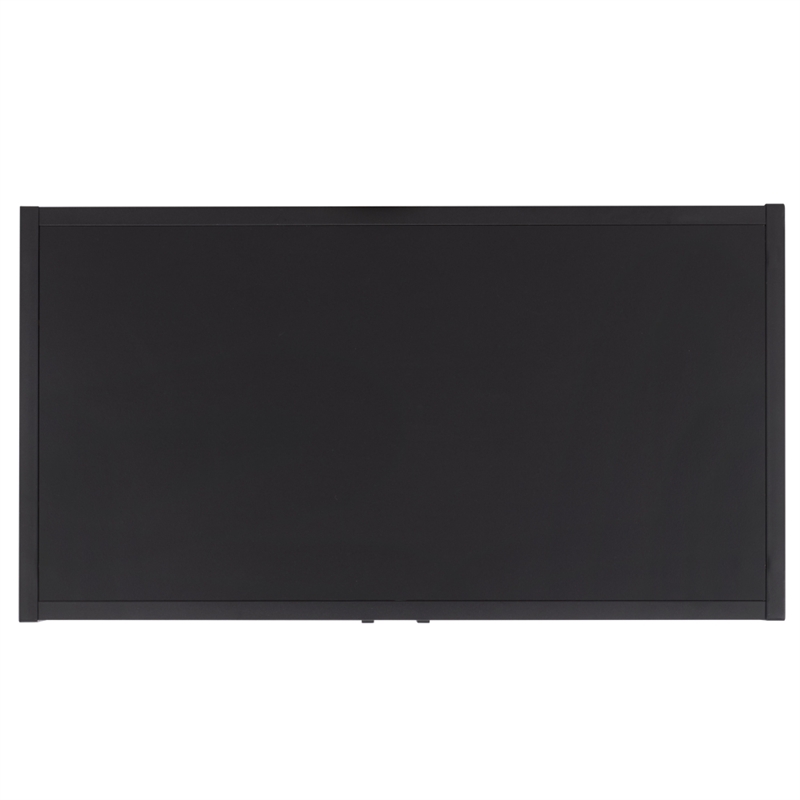 Safavieh Donahue Wood Sideboard/Media Stand in Black / Black