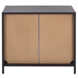 Safavieh Donahue Wood Sideboard/Media Stand in Black / Black