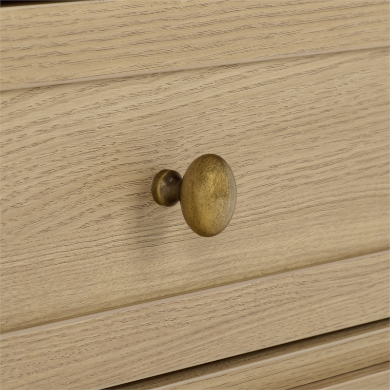 Safavieh Shafa Wood Sideboard/Media Stand in Natural / Brass