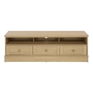 Safavieh Shafa Wood Sideboard/Media Stand in Natural / Brass