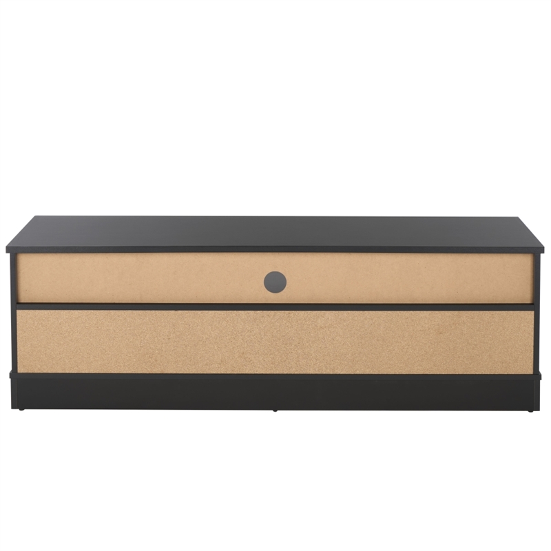 Safavieh Shafa Wood Sideboard/Media Stand in Black / Brass