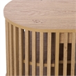 Safavieh Kiyoshi Wood and Metal Tv Stand in Oak / Black
