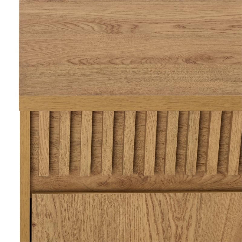Safavieh Masa 3 Drawer Wood  Tv Stand in Oak