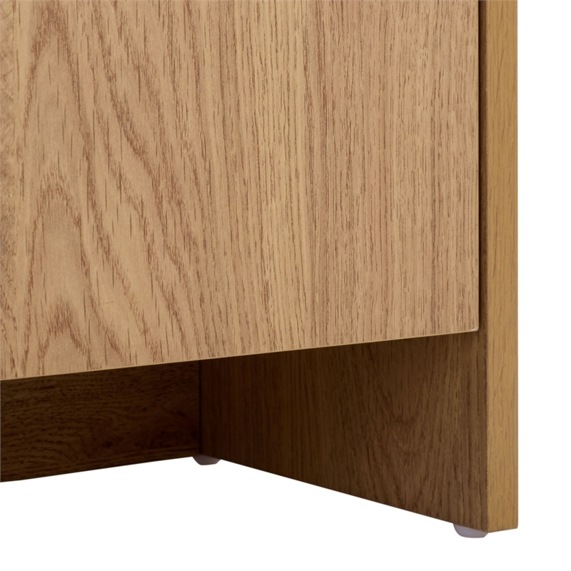 Safavieh Masa 3 Drawer Wood  Tv Stand in Oak