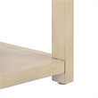 Safavieh Large Sadie 1 Drawer 1 Shelf Metal and Wood Nightstand  in White