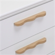 Safavieh Lovette 2 Drawer Wood Nightstand  in White