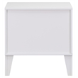 Safavieh Lovette 2 Drawer Wood Nightstand  in White