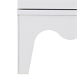 Safavieh Lovette 2 Drawer Wood Nightstand  in White