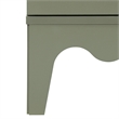 Safavieh Lovette 2 Drawer Wood Nightstand in Olive
