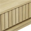 Safavieh Fidia 1 Drawer Wood Nightstand in Light Oak