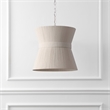 Safavieh Alora Rattan and Iron  Pendant in White