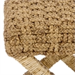 Safavieh Trishan Woven and Wood Stool  in Natural