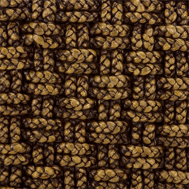 Safavieh Trishan Woven and Wood Stool  in Brown