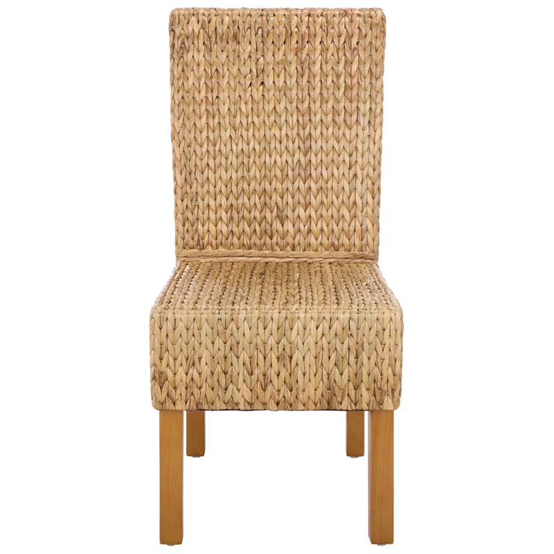 Safavieh Luz  Wood Dining Chair in Natural / Brown