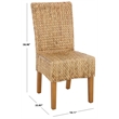 Safavieh Luz  Wood Dining Chair in Natural / Brown