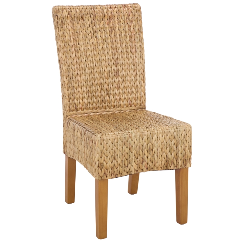 Safavieh Luz  Wood Dining Chair in Natural / Brown