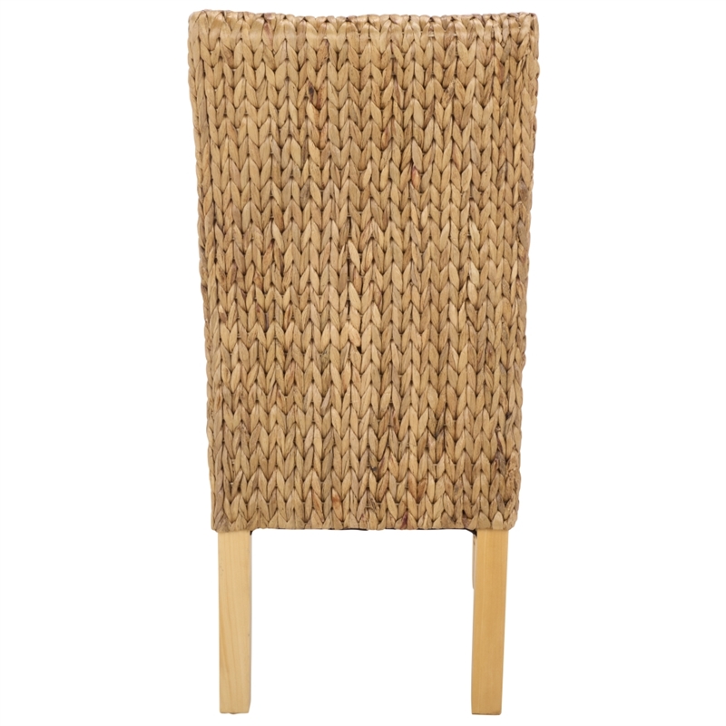 Safavieh Luz Wood Dining Chair in Natural / Natural