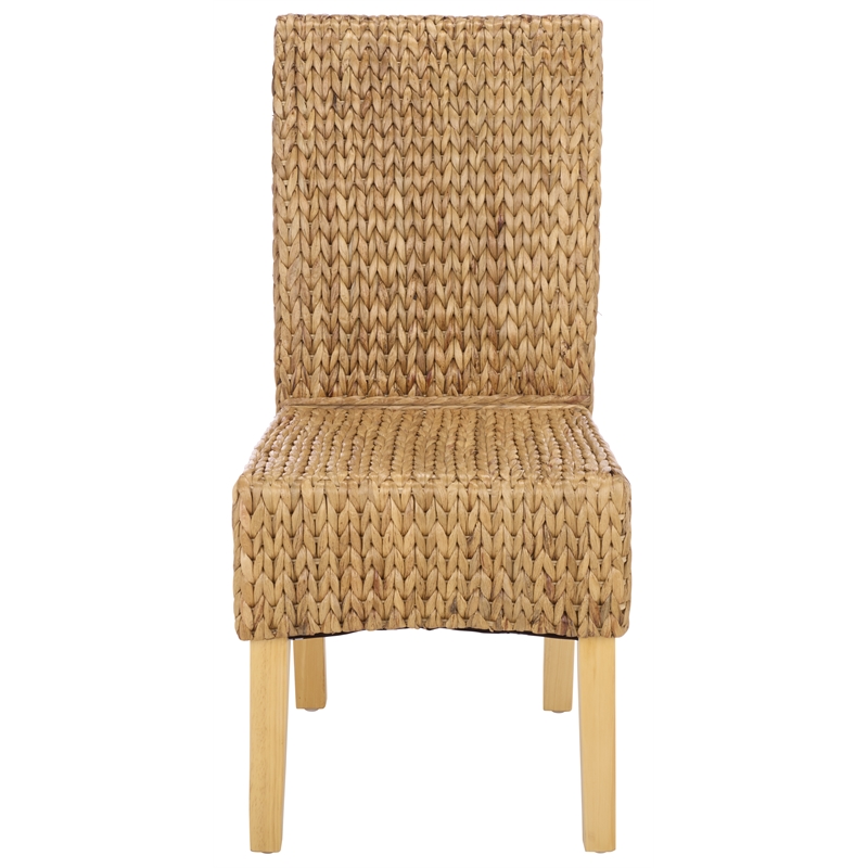 Safavieh Luz Wood Dining Chair in Natural / Natural