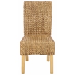 Safavieh Luz Wood Dining Chair in Natural / Natural